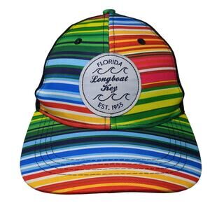 Florida Longboat Key Est. 1955 Snapback Trucker Hat Multicolor OS Alvin's Island